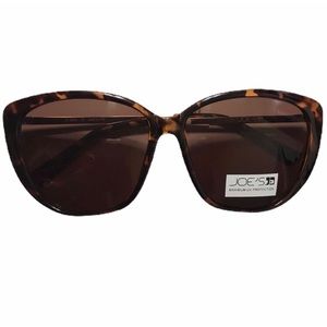 Joe's Jeans Cat Eye Sunglasses Tortoise Polarized